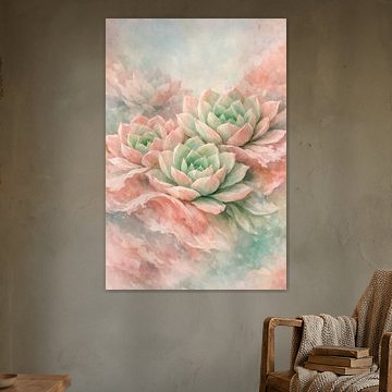 Pastellrosen der Wüste – Echeveria