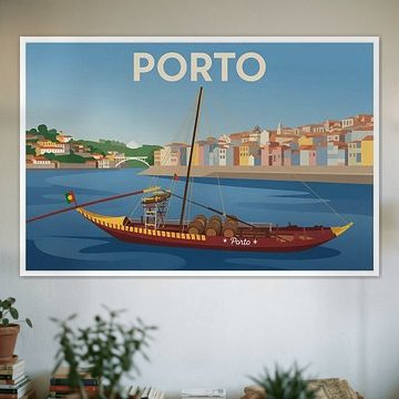 Porto am Douro von Geert van Atteveld