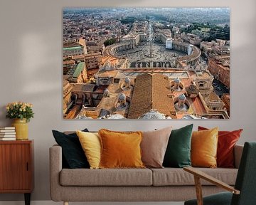 Rome - Vaticaanstad met Sint-Pietersplein