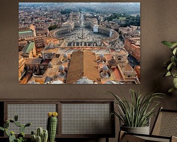 Rome - Vatican City with St. Peter's Square by Jan Sportel Photography