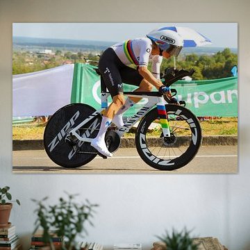 Marlen Reuser, world time trial champion in the Tour