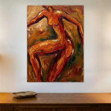 Dancing Golden Hues