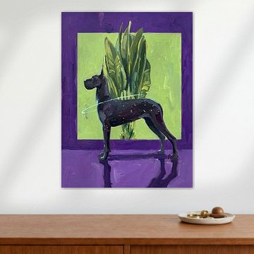 Surreal Great Dane Plant by HUGO