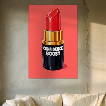 Lippenstift Illustration mit Confidence Boost von DesignDoodle