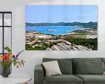 De kust van Sardinië - La Maddalena, Italië van Be More Outdoor