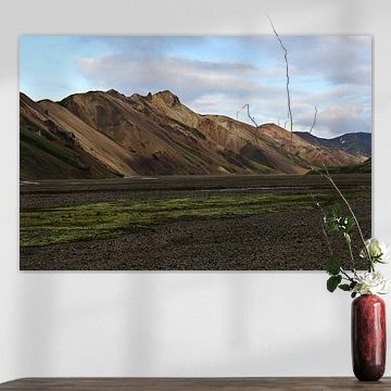 Iceland – Landmannalaugar – a play of colours in the evening by Petra Peters