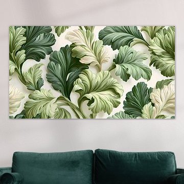Elegant green foliage by Angel Estevez