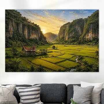 Harau-Tal, West-Sumatra – Indonesien von Vínculae