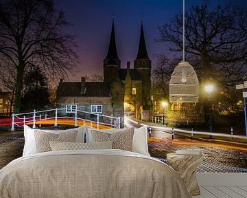 The East Gate in Delft, the Netherlands. by RB-Photography