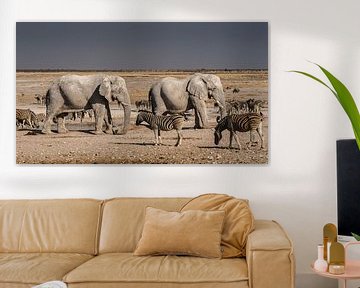 Afrikaanse olifant van Albert van Heugten