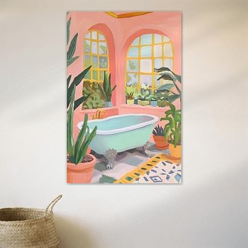 Botanisch badretreat van Melloi Art