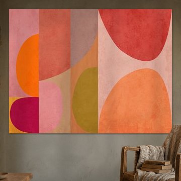 Warm, abstract geometry