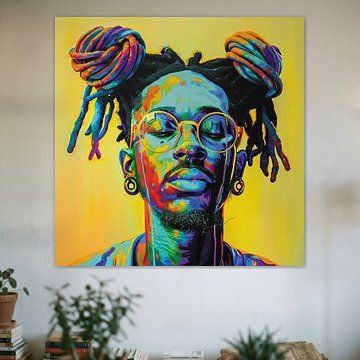 Dreads in a knot