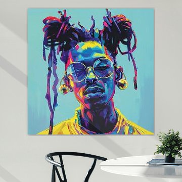 Dreads in a knot