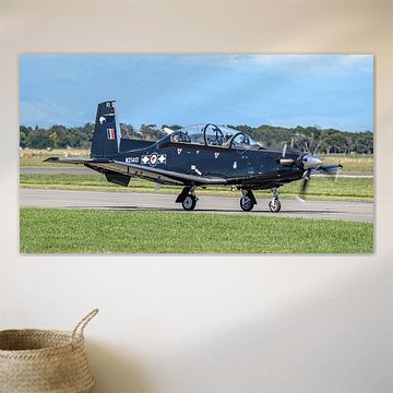 Beechcraft T-6C Texan II Turboprop-Schulungsflugzeug. von Jaap van den Berg
