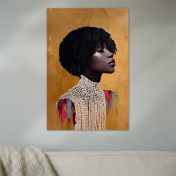 Golden Modern Muse by VETTORICA