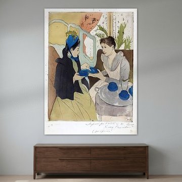 Tea Room Conversation by Adalberto Sorrentino
