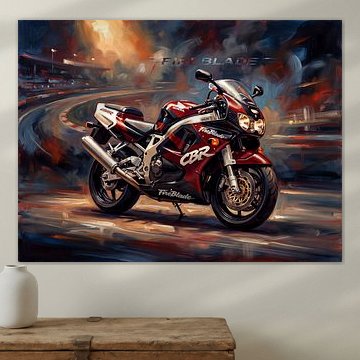 Honda CBR900RR FireBlade im Ruhezustand