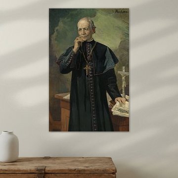 Jozef Hanula – Andrej Hlinka | Historisches slowakisches Porträt von Timeless Artworks