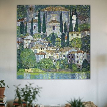 Hillside Village Mosaic by Bob Cintron