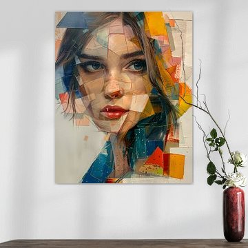 Femme et ses couleurs
