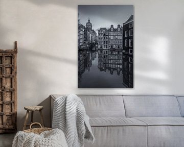 Oudezijds Voorburgwal en Zeedijk in Amsterdam - 2 van Tux Photography