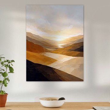 Golden Valley at Sunrise