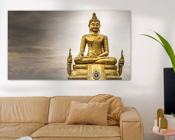 Buddha statue, Phuket (COLOUR) by Raymond Gerritsen