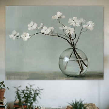 Zarte weiße Blüten von IamHomeStudio