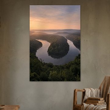 River of Gold – Fine Art River Landscape at Sunset