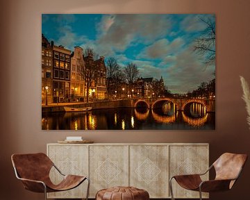 Keizersgracht Painting by Marc Smits