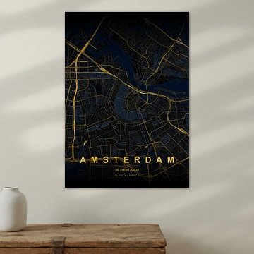 Carte de amsterdam sur HUGO