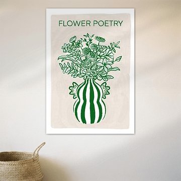 Vase « Poésie botanique » sur Katarzyna Gąsiorowska