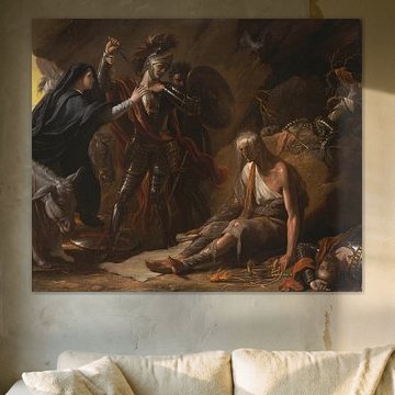 Benjamin West – Die Höhle der Verzweiflung – 1772 Allegorisches Gemälde