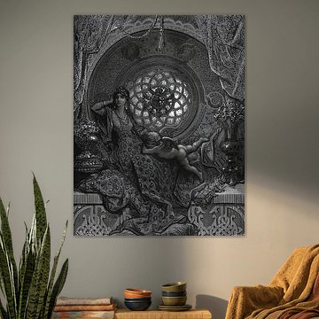 Gothic Rose Window Vision by Vickie Cramer