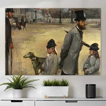Familienspaziergang durch die Stadt von Vickie Cramer