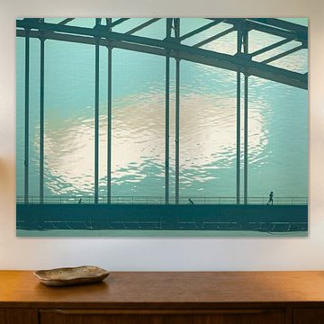 Pont sur la Waal : style industriel moderne sur Caroline Drijber Guérain