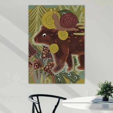 Bär von Lotte Snoek Studio