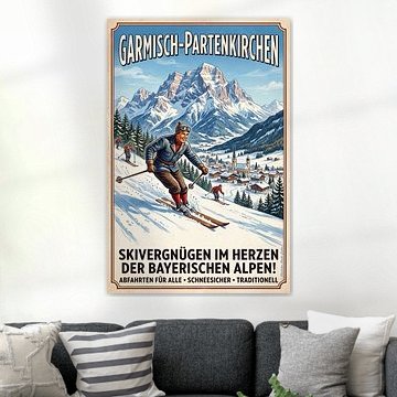 Skifahren in Garmisch