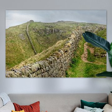 La ligne infinie du mur d'Hadrien sur Thomas Röell