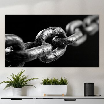 Nahaufnahme einer Kette – Panorama von TheXclusive Art