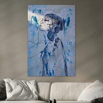 'Woman With a Pounding Heart' von Kim Rijntjes
