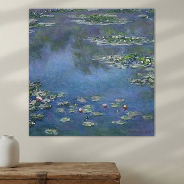Blue Water Lily Drift