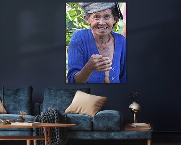 Vrouw in Bali
