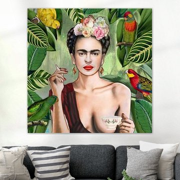 Frida con amigos von Nettsch .