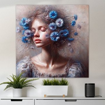 Das Mädchen mit den Kornblumen von ¡ guay !