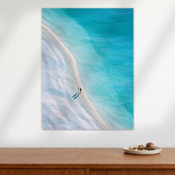 Azure Shore by Nicolae Cobasnean
