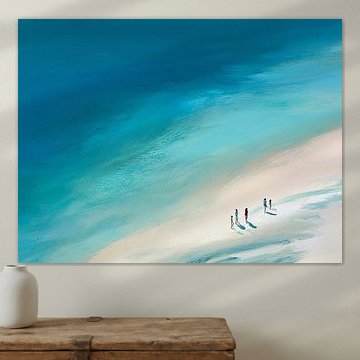 Aqua Shoreline by Nicolae Cobasnean