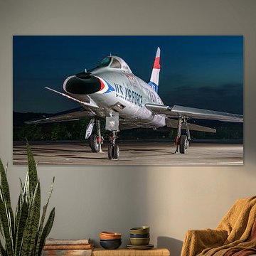 F-100D Super Sabre der US-Luftwaffe (North American). von Jaap van den Berg