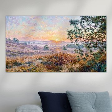 Vlieland – dune landscape at sunrise
